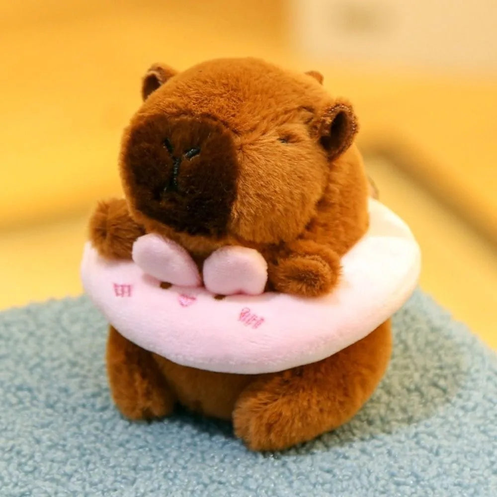Cute Capybara Plush Toy Hoodie with Wings Simulation Doll Small Size Stuffed Animals
