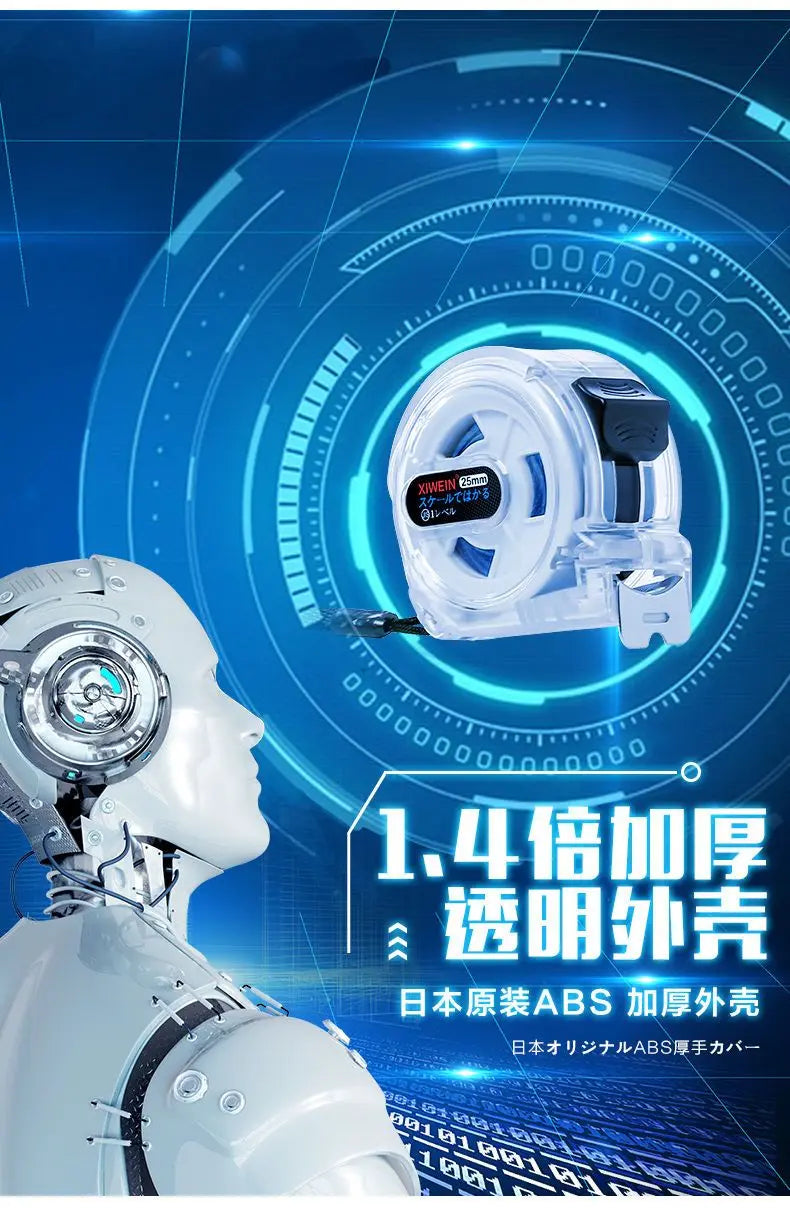 3M/5M/7.5M/10M Stainless Steel Tape Measure From Japan