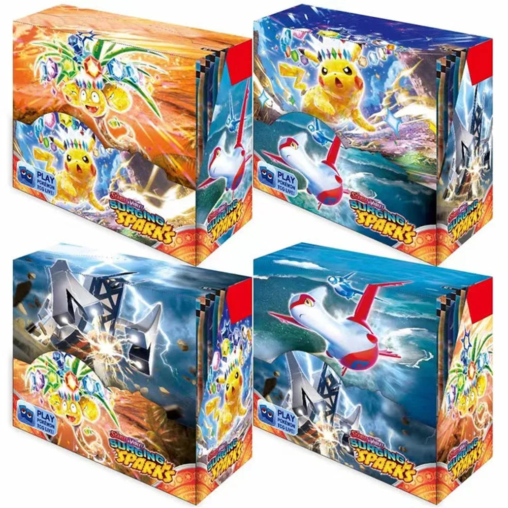 360Pcs Pokemon Card TCG Scarlet&Violet Prismatic Evolutions 151 Prism 36 Pack Pokemon Booster Box Collectible Tradiner Card