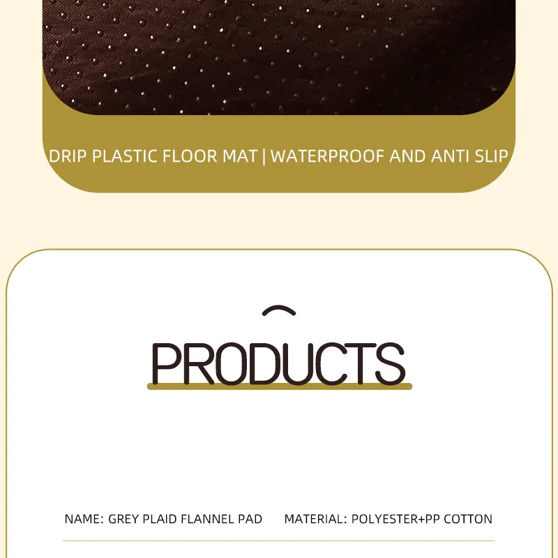 Warm Dogs Sleeping Bed Soft Fleece Pet Blanket Detachable Cat Puppy Mat Cushion for Small Medium Large Pet