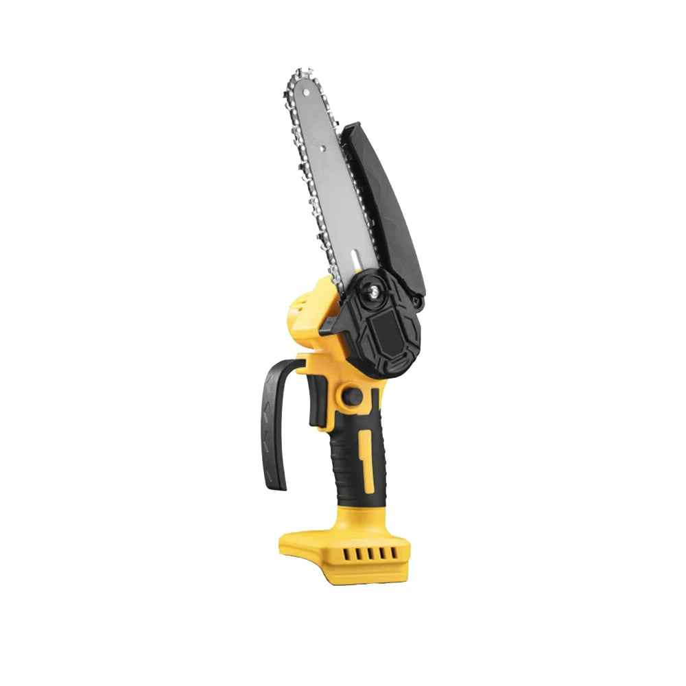 Mini Chainsaw 4/6Inch Cordless Woodworking Garden Electric Saw Cutting Power Tool Fit Dewalt/Milwaukee 18V Battery Pin