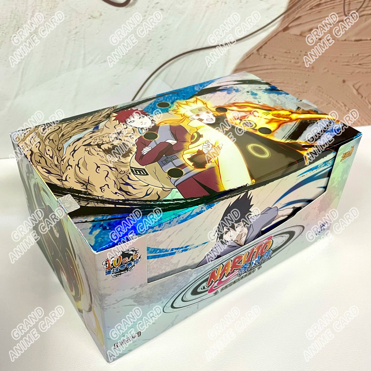 KAYOU Genuine Naruto Cards T2W9 T2W8 Booster Box Anime TCG Rare Ninja World Fight Chapter Collection