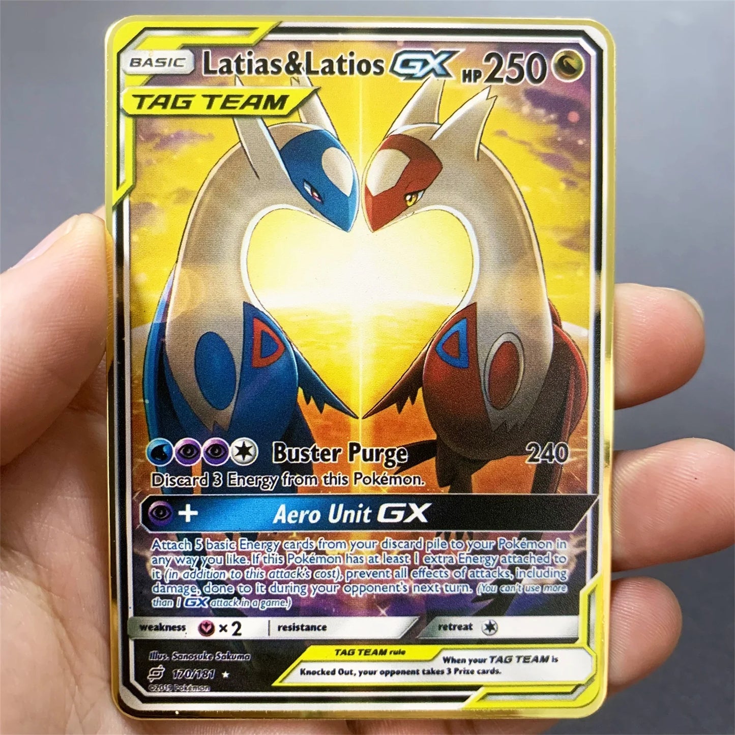 10000 Arceus Vmax DIY Golden Pokemon Metal Cards English in Iron Pokmo Letters Collection Card