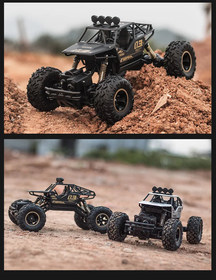 Oike RC Car Remote Control Climbing Vehicle Outdoor All Terrain Off-road Trucks 4WD Racing Drift Cars