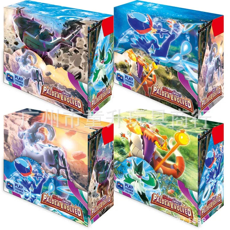 360 Pcs Pokemon Card Prismatic Evolutions Obsidian Flames PALDEAN FATES