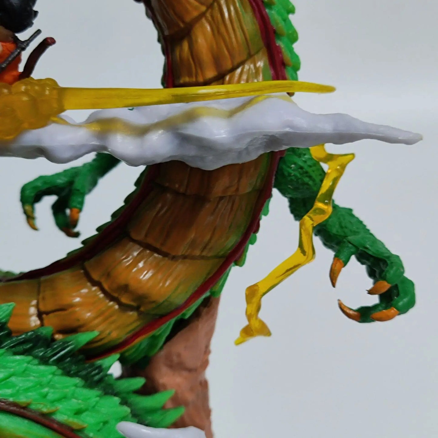 24cm Dragon Ball Anime Figure Shenron Figure Goku And Shenron Figurine Model Pvc Doll Collection Toy