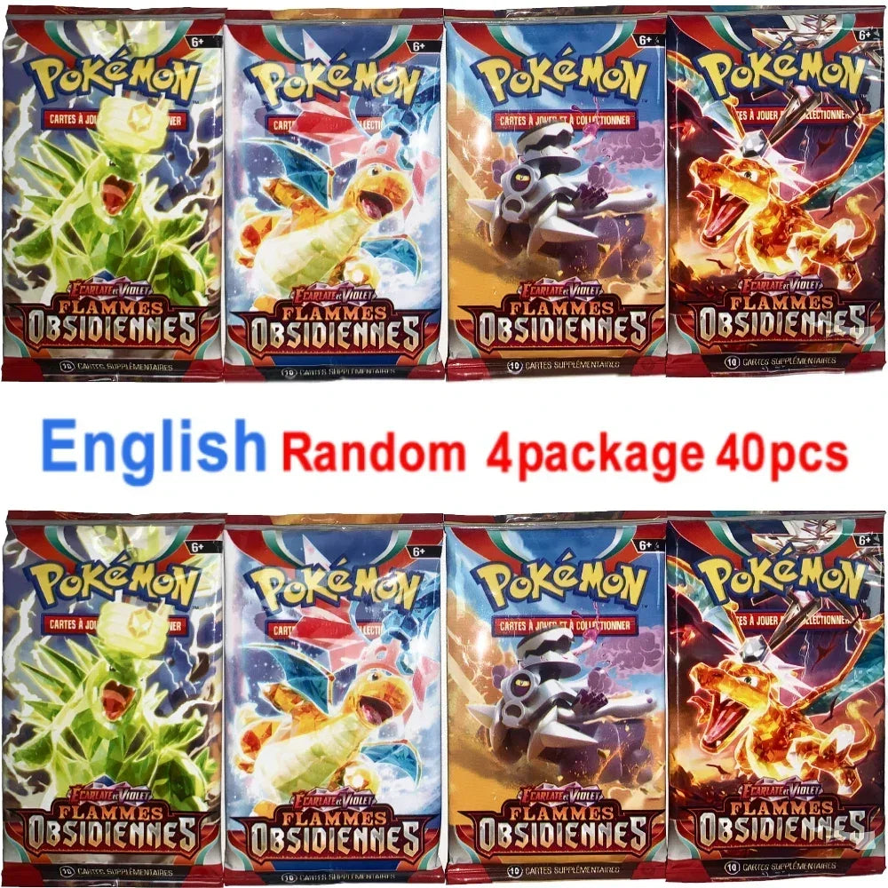 4 Pack Pokemon Cards 151 Team up Sun & Moon Thunder English Trading Card Collectible