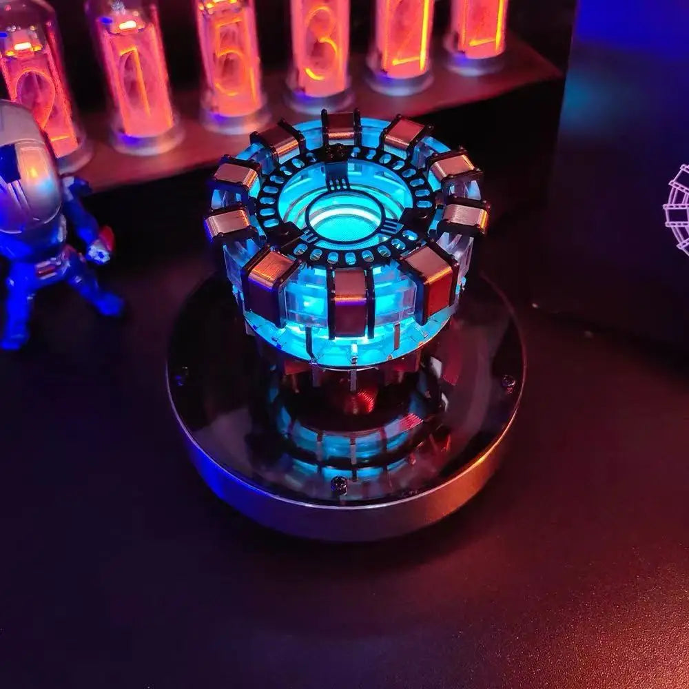 Iron Man Light Magnetic Levitation Reactor: Black Technology, Novel and Unique Desktop Decoration