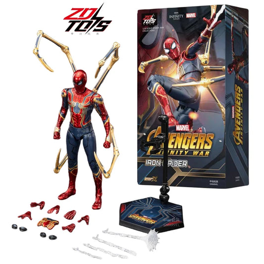 Spider Man No Way Home Action Figure Peter Parker Gold Black Red Model  Adult Collectible Toy