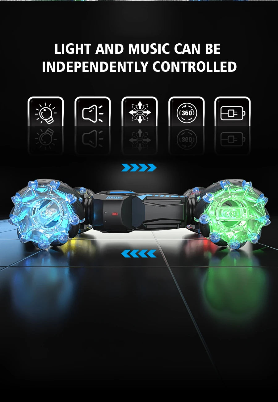 4WD RC Stunt Car Rotation Drift 2.4G Wireless RC Car