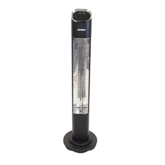 Free Standing Patio Heater with Remote Control for Gardens and Patios