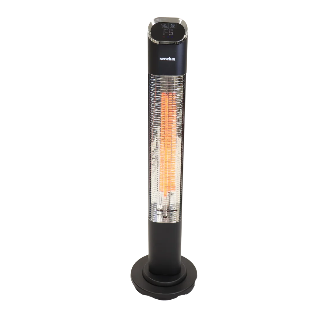 Free Standing Patio Heater with Remote Control for Gardens and Patios