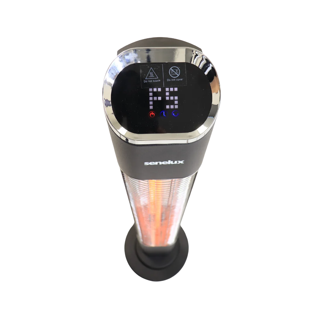 Free Standing Patio Heater with Remote Control for Gardens and Patios