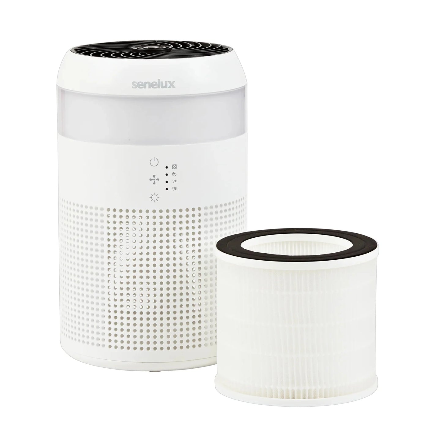 Demi HEPA Air Purifier with 7 Colours Light for Home Office