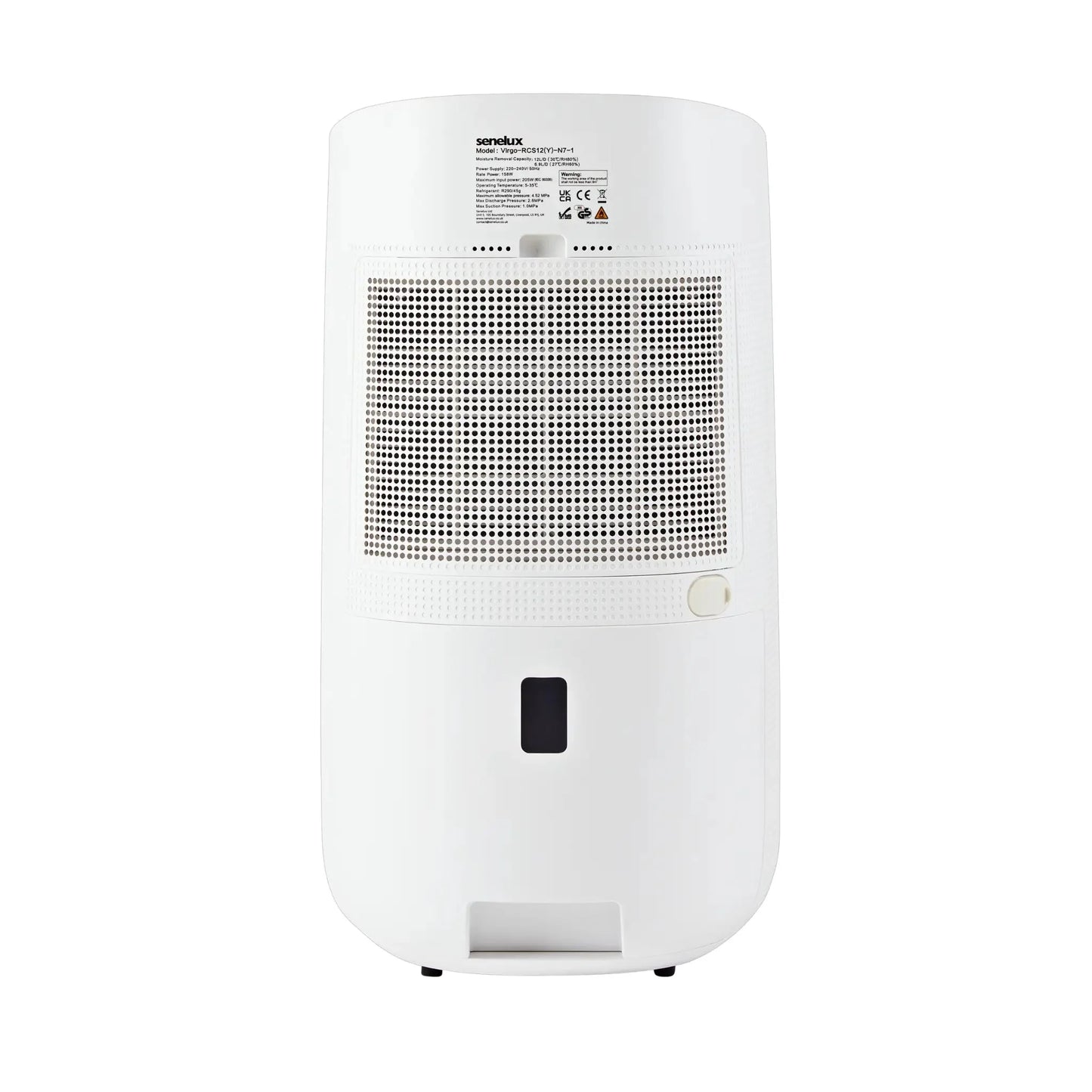 Senelux Primo S12 Portable Smart Dehumidifier for Bedrooms or Large Homes