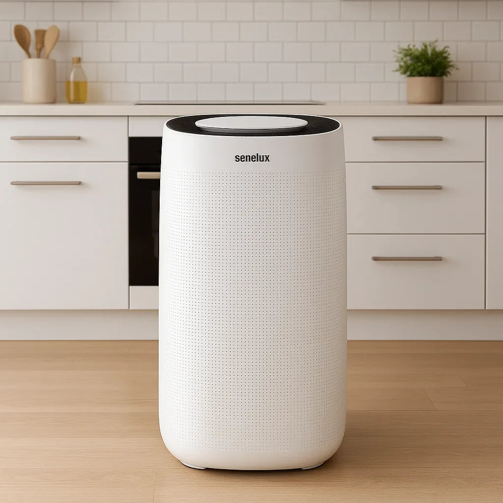 Senelux Primo S12 Portable Smart Dehumidifier for Bedrooms or Large Homes