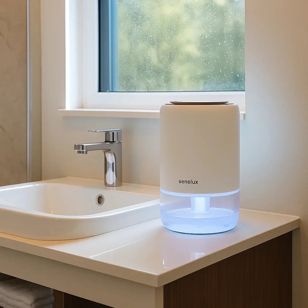 Senelux Q4 1100ml Electric Small Dehumidifier for Home