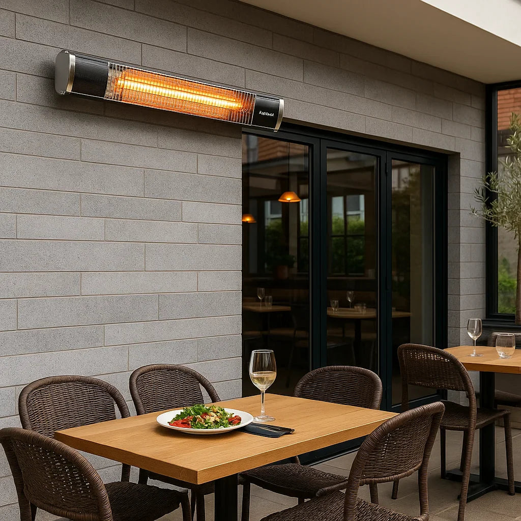 Wall Mounted Infrared Outdoor Heater for Garden or Patio