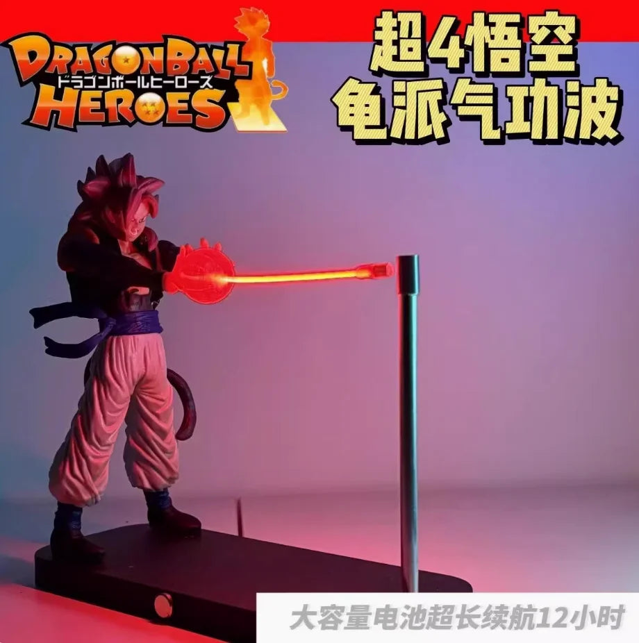 Rechargeable Dragon Ball Gogeta Lamp Gogeta Ligh Son Goku Light Lamp Model Kakarotto Kamehameha Wave Magnetic Ornament Anime