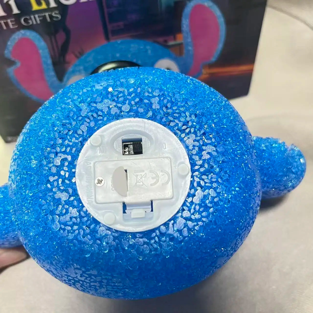 Lilo & Stitch Particle Projection Night Light 3d Doll Reading Lamp For Kids