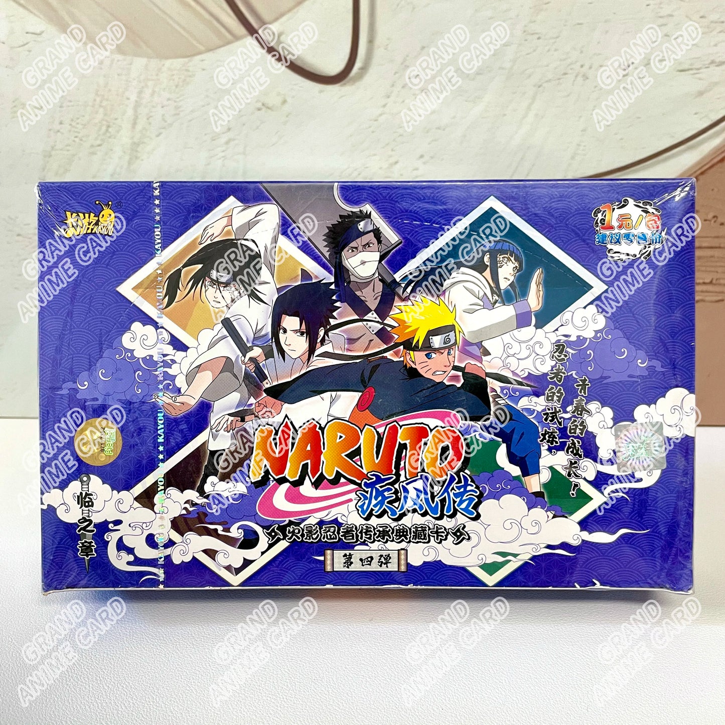 KAYOU Genuine Naruto Cards T2W9 T2W8 Booster Box Anime TCG Rare Ninja World Fight Chapter Collection