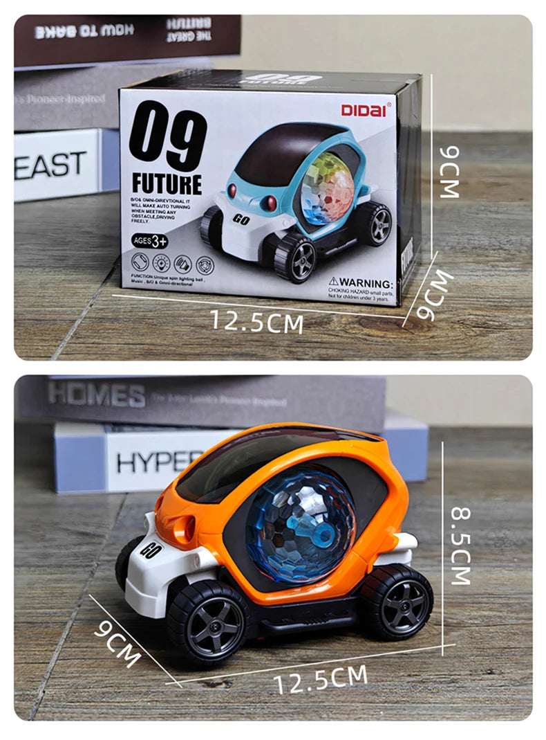 Car Toys Music Lighting Automatic Obstacle Avoidance Electronic Car