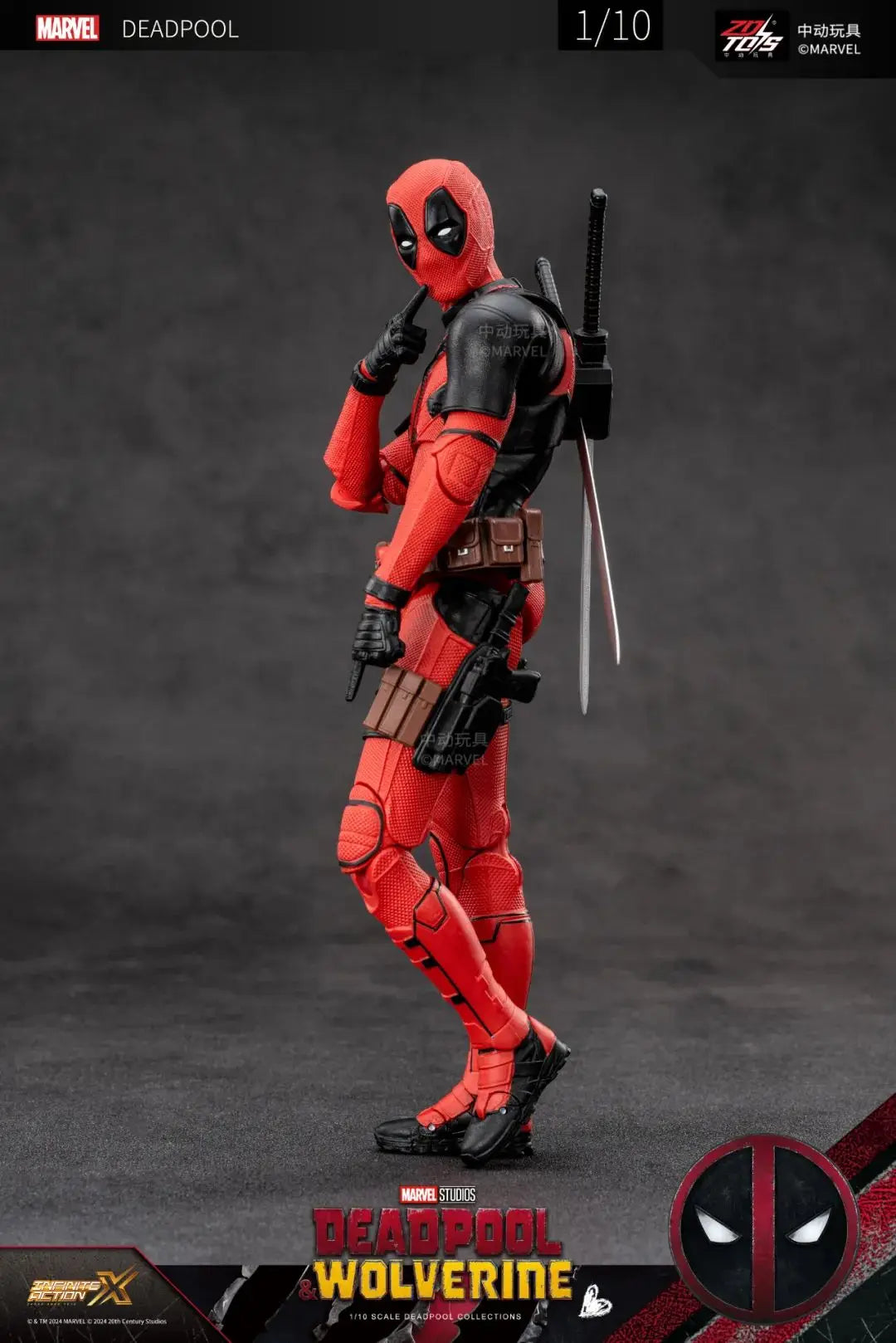 Deadpool & Wolverine  Action Figure ZD Original Thor 1/10 X-Men