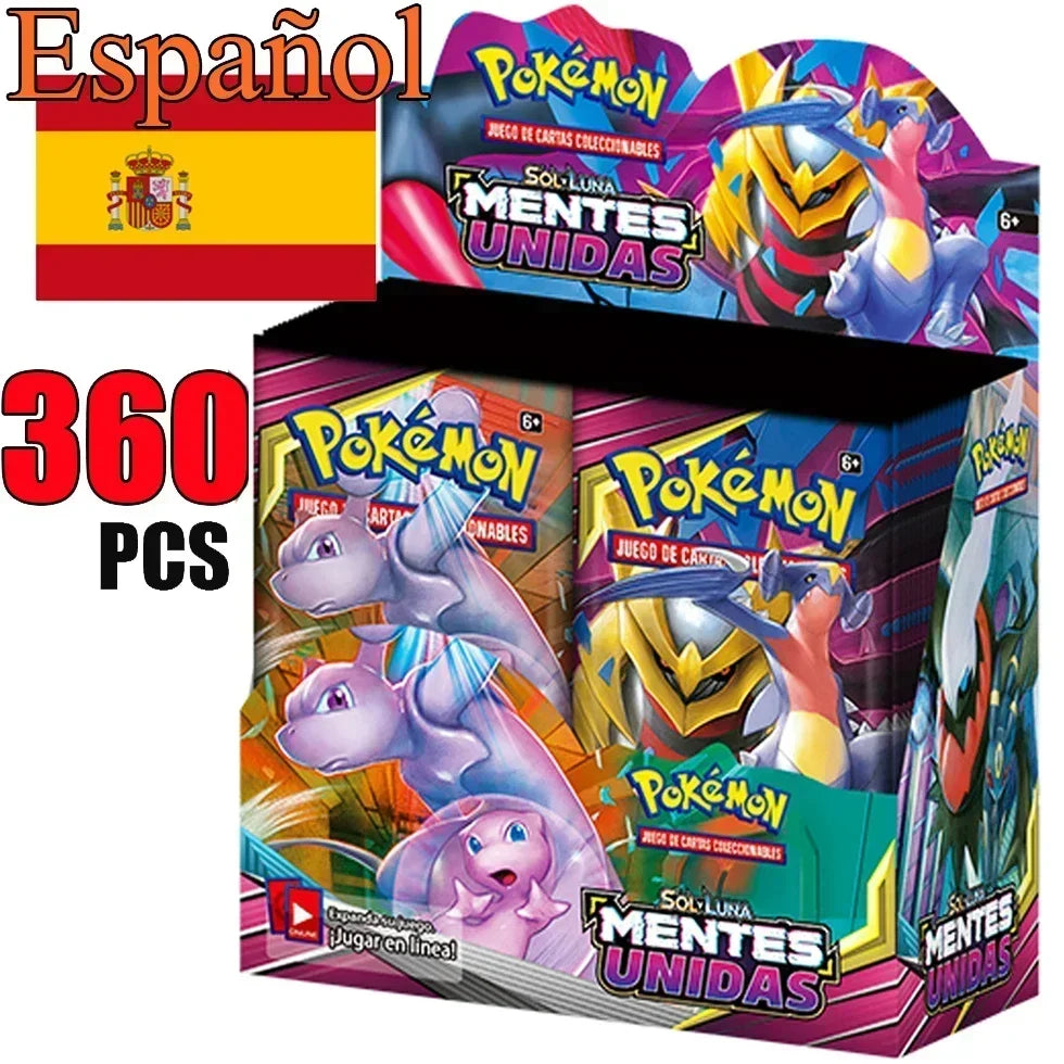 360Pcs Pokemoned Destined Rivals Prismatic Evolutions Card Stellar Crown 151 Ultra Prism English Booster Battle