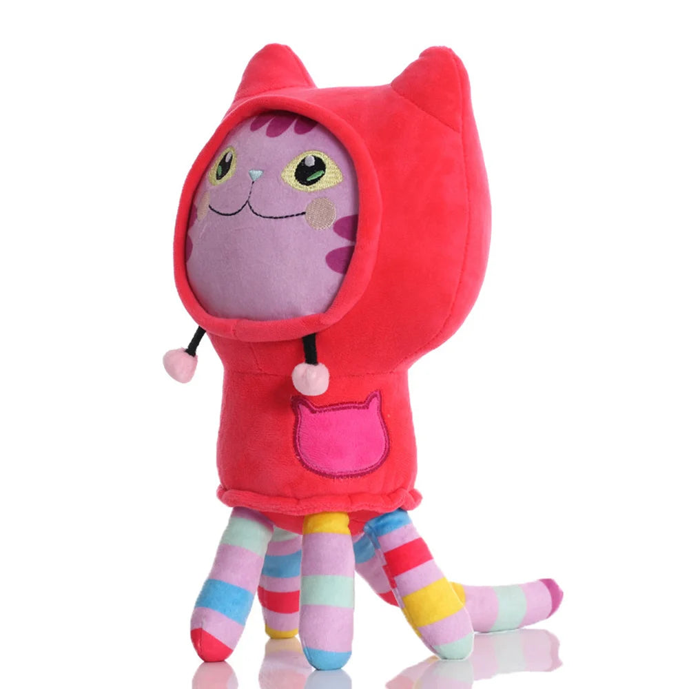 25cm 7-piece Gabby Doll House Plush Toy Perfect Kids Christmas Gift