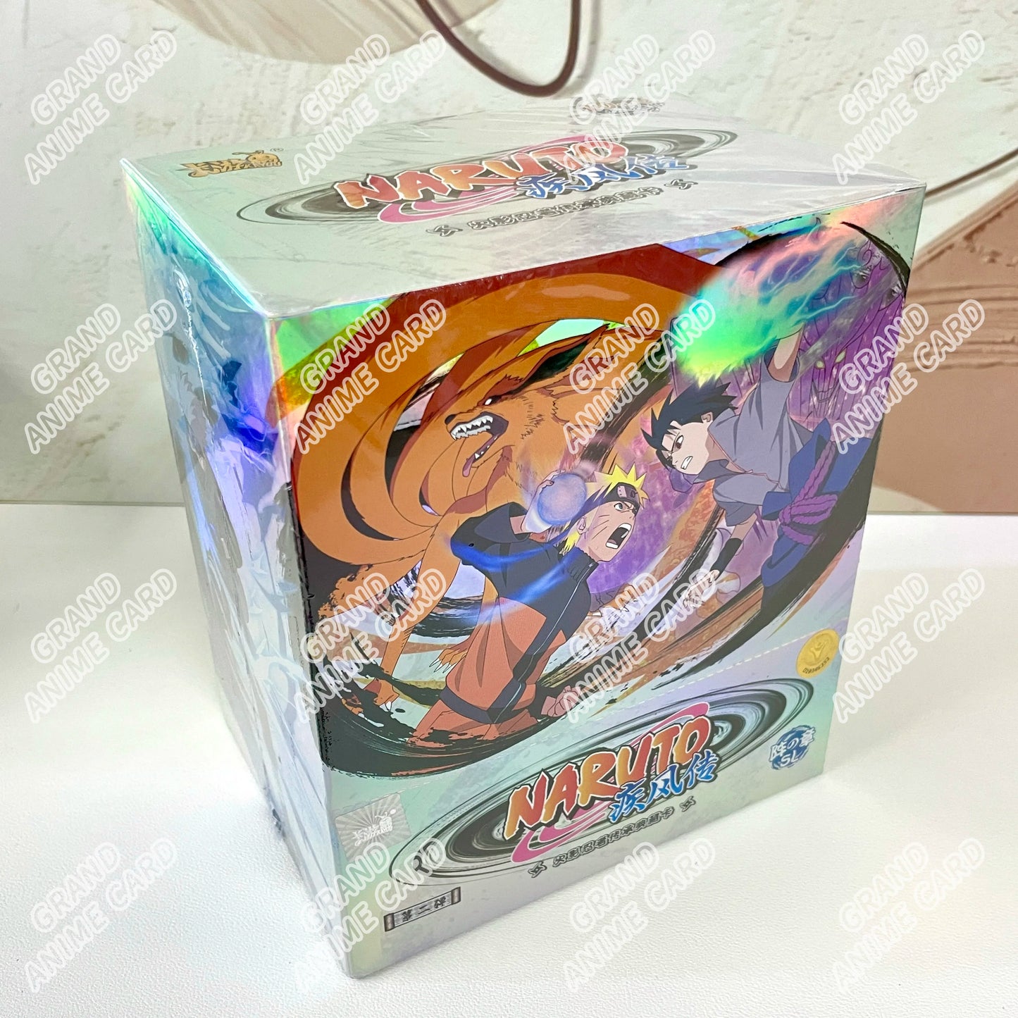 KAYOU Genuine Naruto Cards T2W9 T2W8 Booster Box Anime TCG Rare Ninja World Fight Chapter Collection