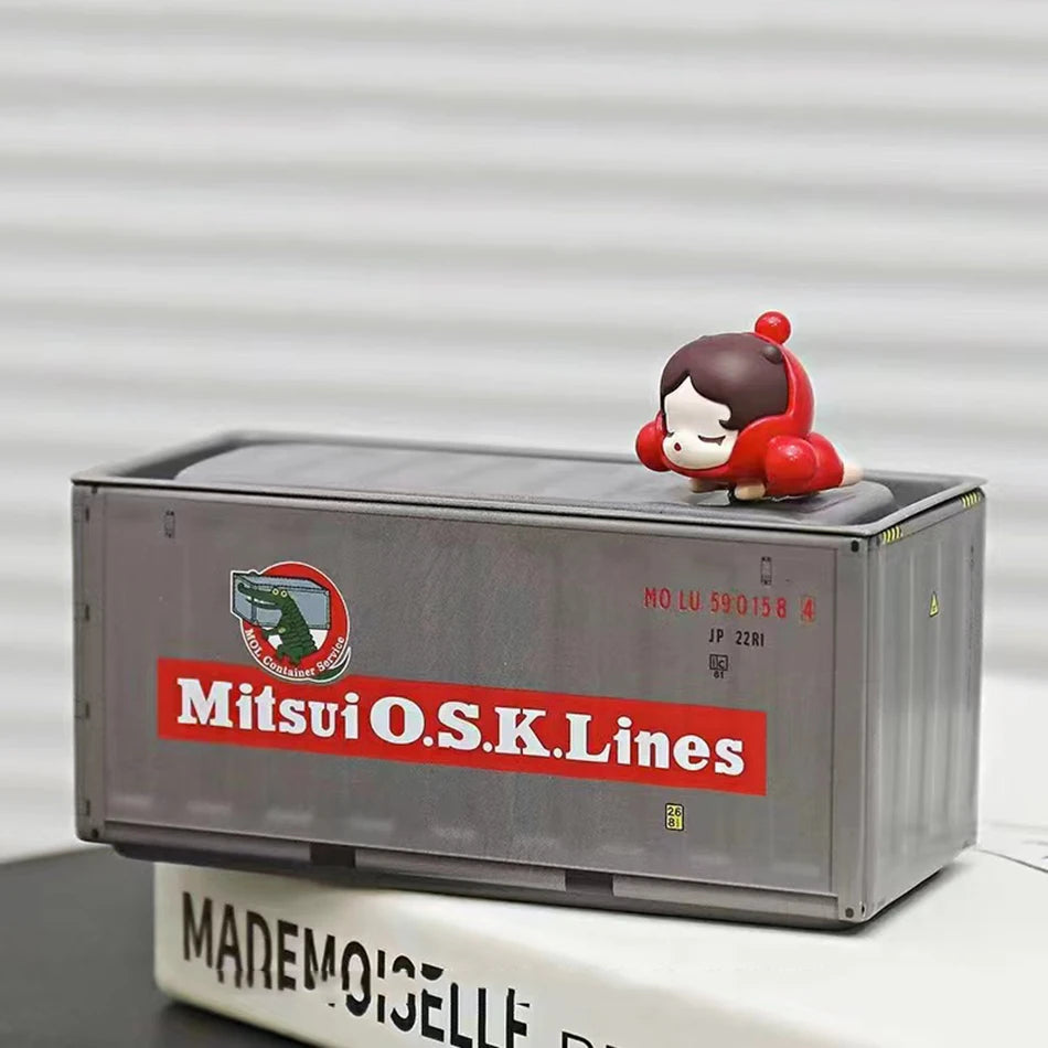 Mini Iron Storage Box Creative Decoration Desktop Model