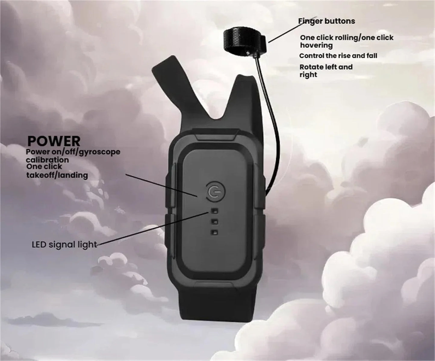 70cm Remote Flying Sword Drone,Rc Glider For Adults,3-Speed Stunt Hand Remote Controlled,Drop-Resistant Material,360° Stunt Flip