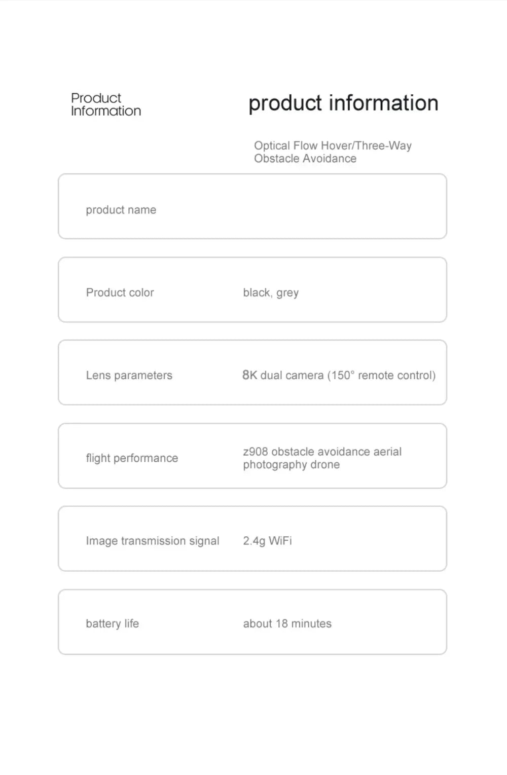 4K Drone Professional 8K GPS Drone Optical Flow 3sided Obstacle Avoidance Quadcopter RC Toys