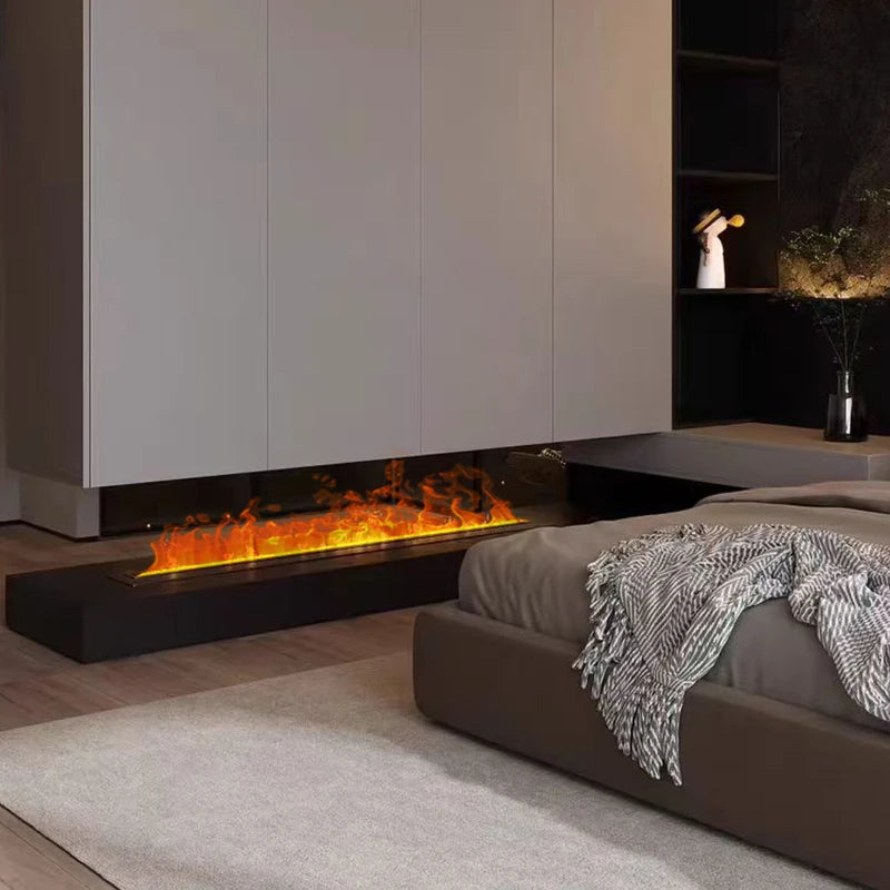 Electric Water Vapor Atomized Fireplace Customized Room TV Stand Decoration Humidifier 3D Vapour Fog Steam Indoor