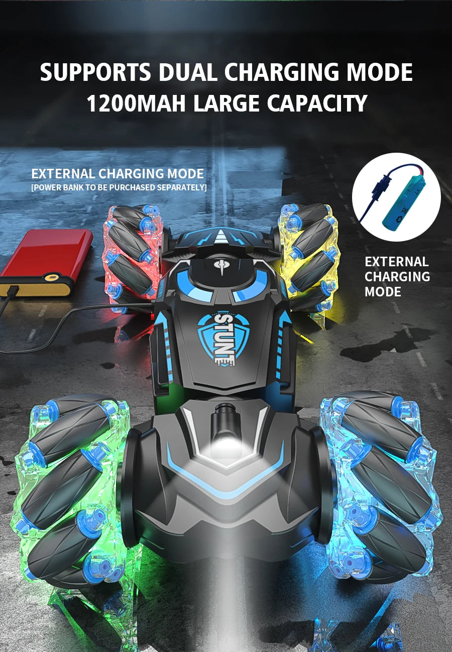 4WD RC Stunt Car Rotation Drift 2.4G Wireless RC Car