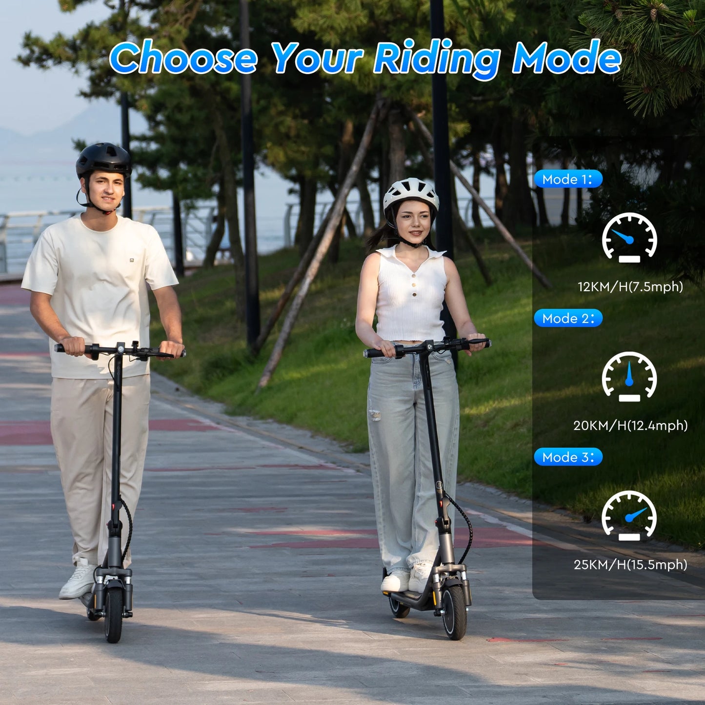 RCB R16 Electric Scooter 300W 25kmh 23 to 29km Range Foldable and App Control Superior For Adults Urban Riding