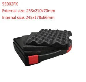 Multifunctional Hardware ToolBox Portable Plastic Instrument Case Notebook Protective Storage Box Outdoor Equipment Tool Case