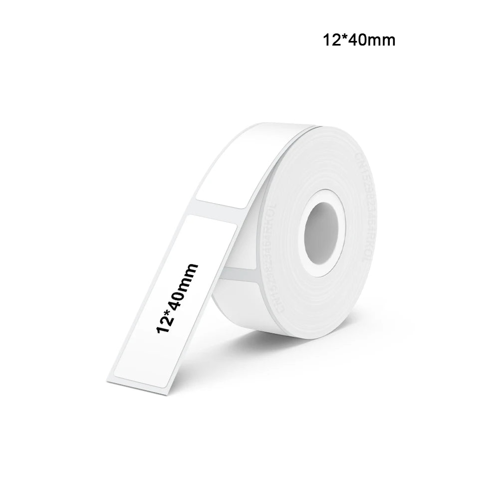 Portable Mini Printer Thermal Printer Adhesive Sticker Labelling Machine P12