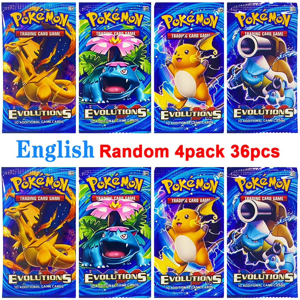 4 Pack Pokemon Cards 151 Team up Sun & Moon Thunder English Trading Card Collectible