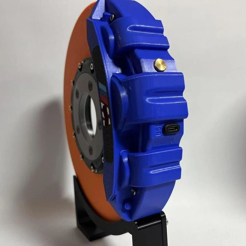 Creative Diy Brake Disc Modified Led Atmosphere Lights Handmade Desktop Wall-Mounted Night Light
