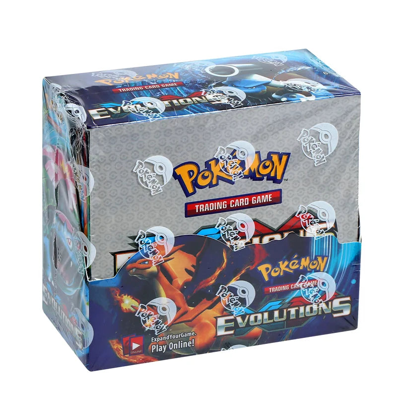 360 cards Pokemon Trading Card 1ST Edition 30th Anniversary Evolutions MEGA EVOLUTION English Booster Battle Transaction Card