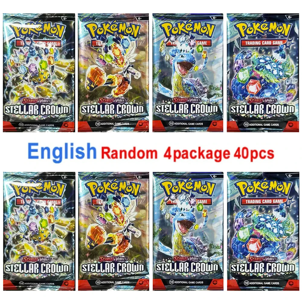 4 Pack Pokemon Cards 151 Team up Sun & Moon Thunder English Trading Card Collectible
