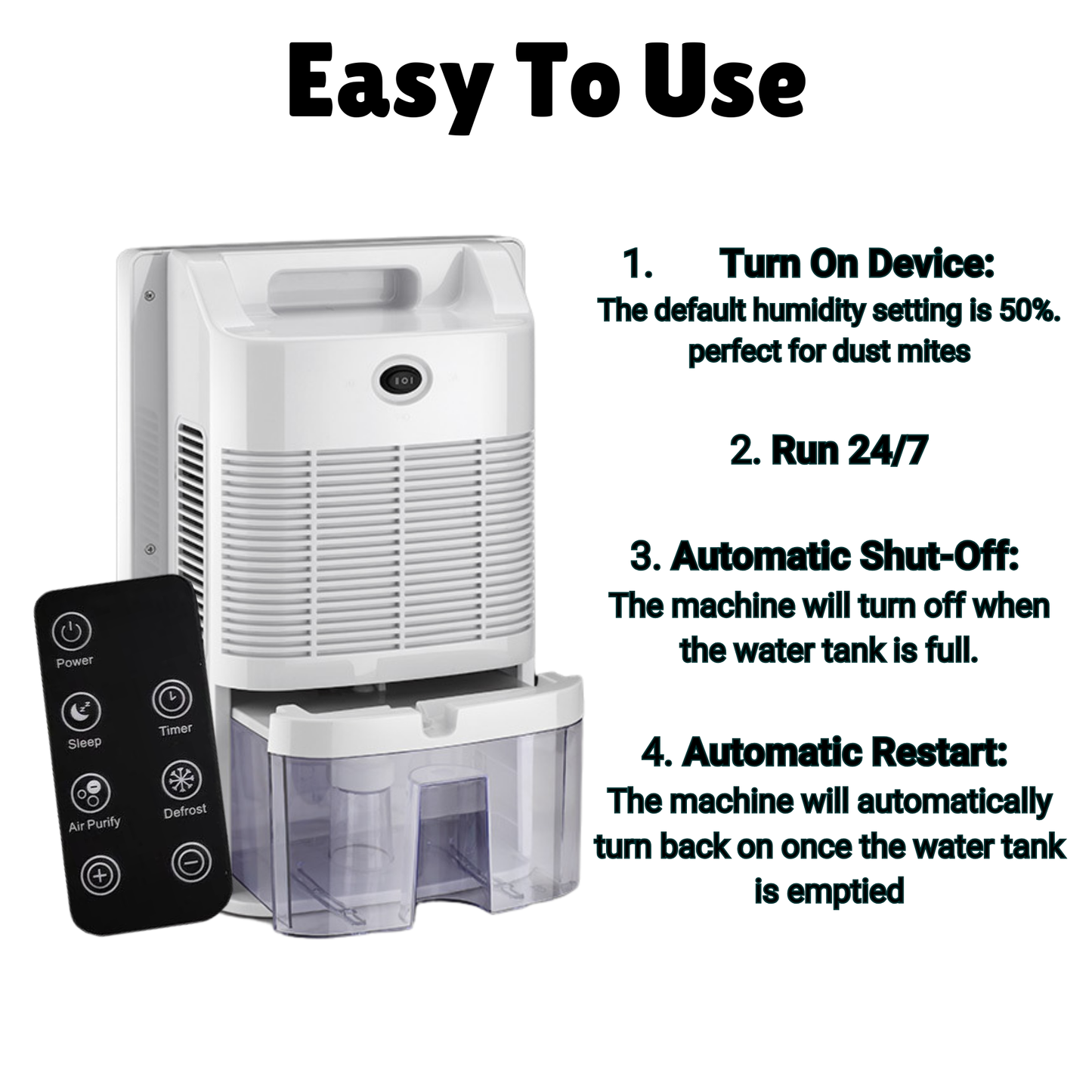 Best Dehumidifier for Dust Mite Allergy - Dust Filter