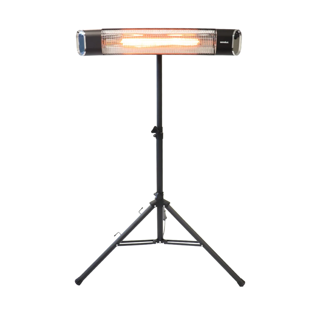 Tripod Mounted Infrared Patio Heater Energy Efficient and Water Resistant