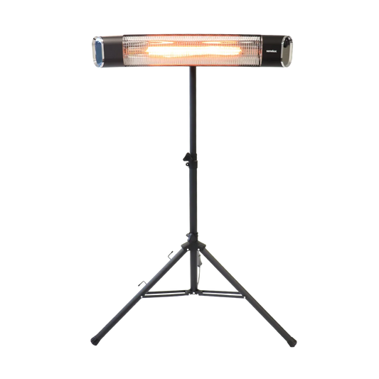 Tripod Mounted Infrared Patio Heater Energy Efficient and Water Resistant