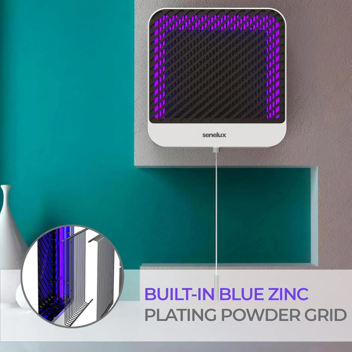 Senelux Electric Bug Zapper Lamp 5W