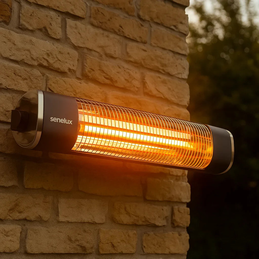 Wall Mounted Infrared Outdoor Heater for Garden or Patio