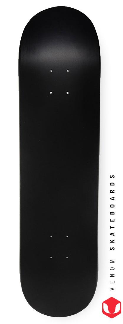 Venom Skateboards Kids Matt Black Chalkboard / Message Board