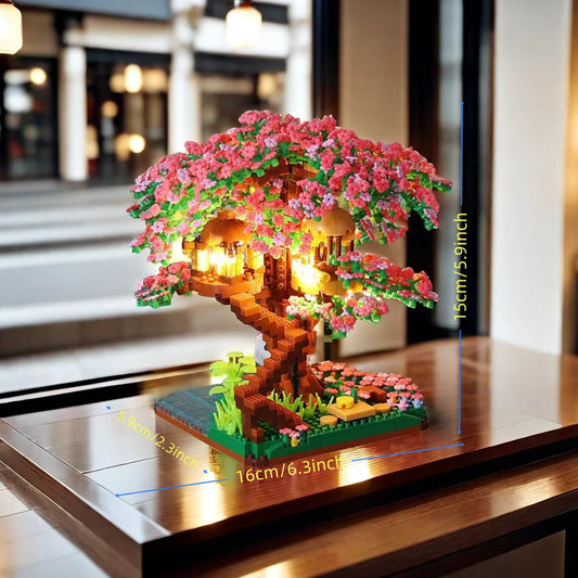 Peach Blossom Pond Building Blocks: Exquisite Traditional Chinese Architecture for Home Decor and Collectors