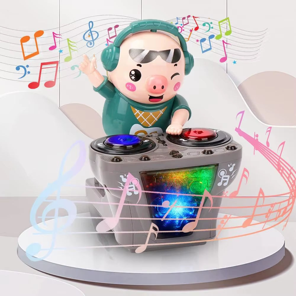 Interactive LED Dancing Pig Toy with Music - Perfect for Kids!